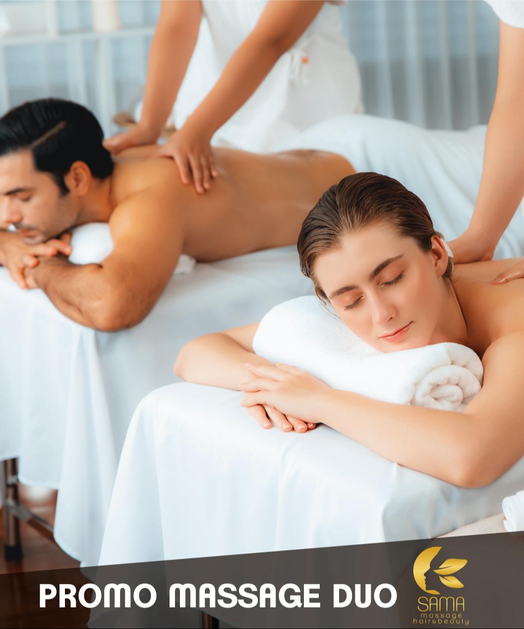 Promo DUO 1h de massage au choix pour 145€ au lieu de 170€ !